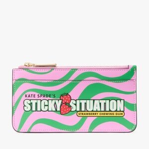 Kate spade bubblegum large wallet